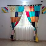 Patched Office/home Curtains
