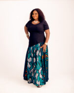 Upcycled Ankara dress - Image 3